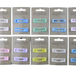23121 Klik klak 5 cm. rechthoek pasteltinten – 10×2